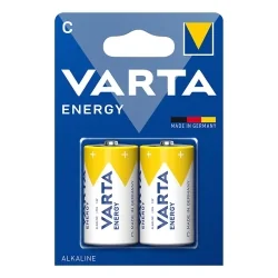 Piles Alcalines Varta C Energy (2 Unités)