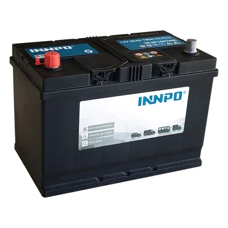 Batterie INNPO 95Ah 760A Boîte JP Gauche