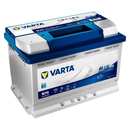 Batterie Varta N70 Start Stop EFB 70Ah