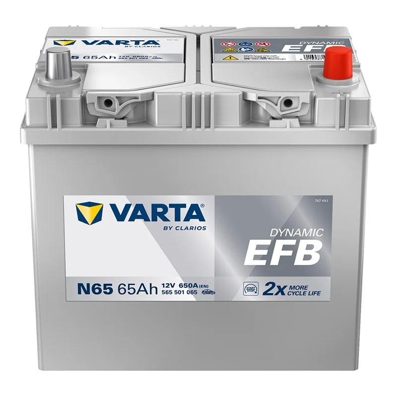 Batterie Varta N65 Start Stop EFB 65Ah