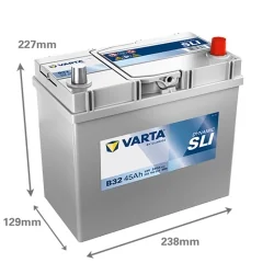 Batterie Varta B32 SLI 45Ah