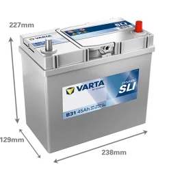 Batterie Varta B31 SLI 45Ah