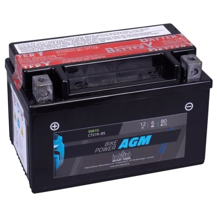 Batterie IntAct AGM CTX7A-BS 6Ah 80A
