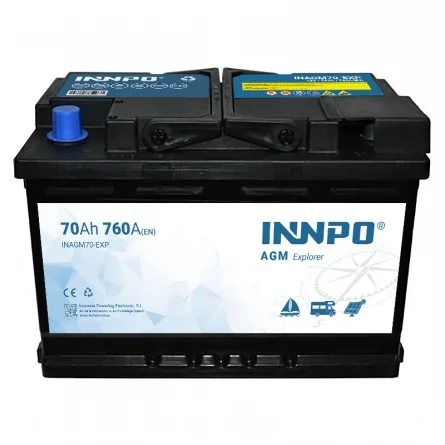 Batterie INNPO AGM 70Ah Explorer
