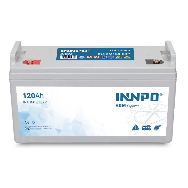 Batterie au Plomb AGM 12V 120Ah Explorer