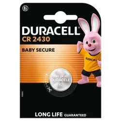 Piles Boutons au Lithium Duracell 2430 (1 Unité)