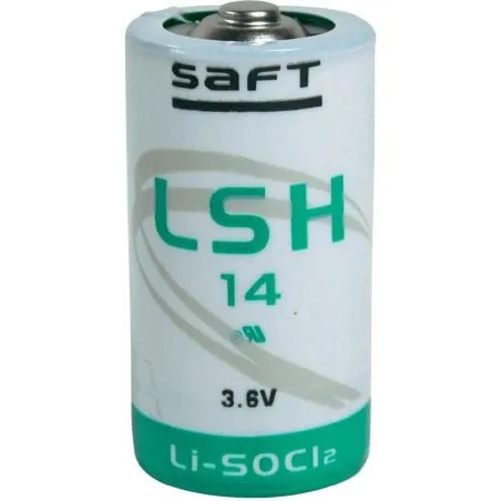 Pile Lithium Standard C Saft LSH 14 3.6V Li-SOCl2