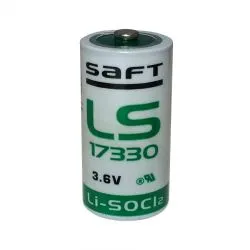 Pile Lithium Standard 2/3 A Saft LS 17330 3.6V Li-SOCl2