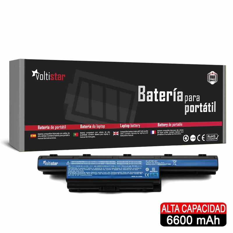 BATTERIE D'ORDINATEUR PORTABLE HAUTE CAPACITÉ POUR ACER ASPIRE 4738ZG 4741G 4741Z 4741ZG 5742 7551 7560G