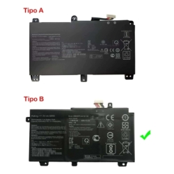 Batterie d'ordinateur portable pour ASUS FX504 FX504GD FX505 FX505GE FX80 FX80GE FX80GD B31N1726