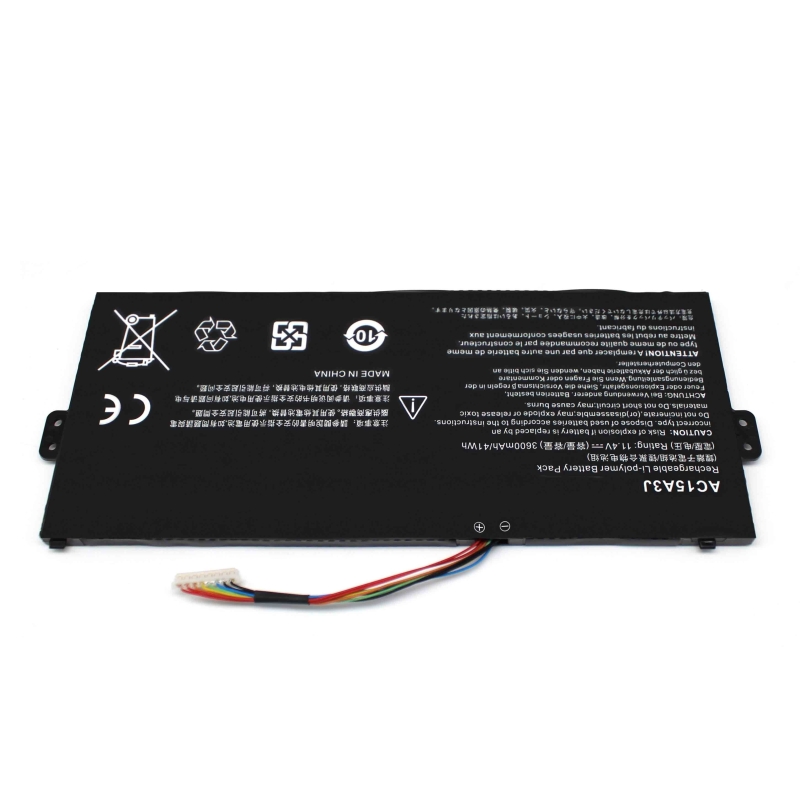 Batterie d'ordinateur portable pour ACER CHROMEBOOK R11 CB5-132T CB3-131 C738T AC15A8J AC15A3J