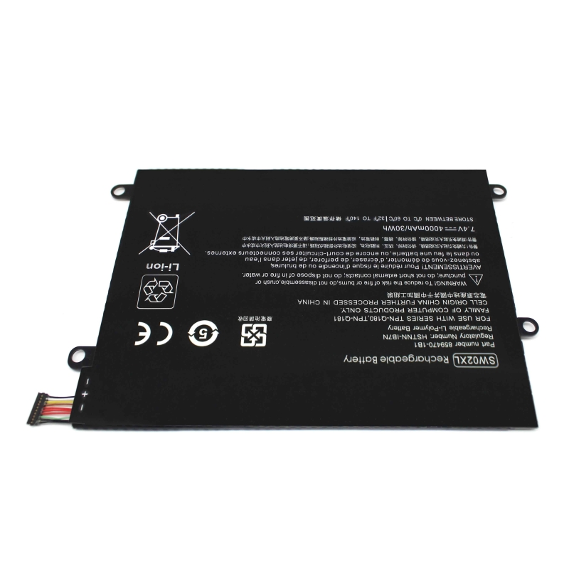 Batterie d'ordinateur portable HP X2 210 G2 SW02XL 859517-855