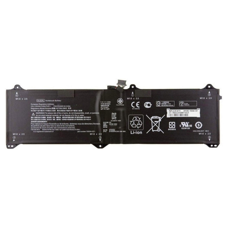 Batterie d'ordinateur portable HP ELITEBOOK ELITE X2 1011 G1 SERIES OL02XL
