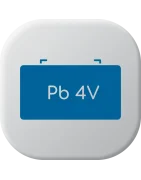 batteries au plomb de 4 volts