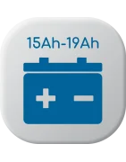 Batteries de démarrage, vélo 15Ah pour 19Ah