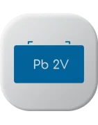 les batteries au plomb 2v