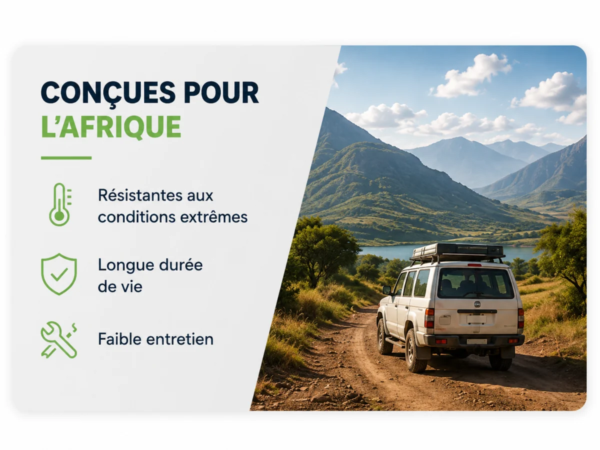Batteries solaires et stockage d’énergie pour l’Afrique